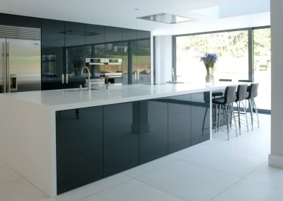 high gloss cabinets