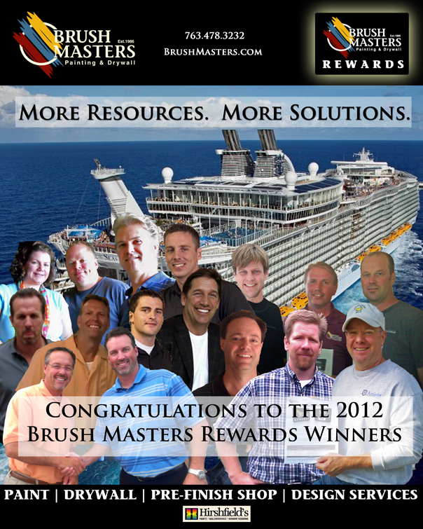 Brush Masters Rewards Winners