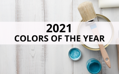 2021 Colors of the year